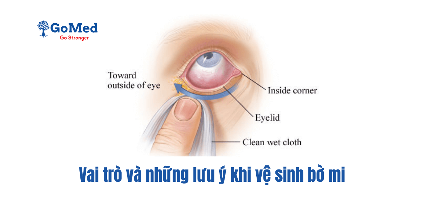 VAI TRÒ VÀ NHỮNG LƯU Ý KHI VỆ SINH BỜ MI.