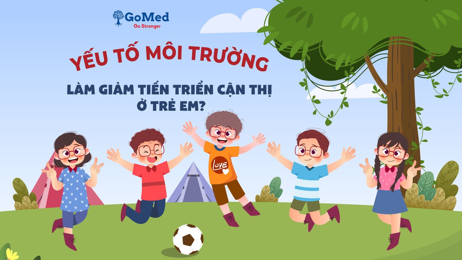 những yếu tố môi trường làm giảm tiến triển cận thị ở trẻ em